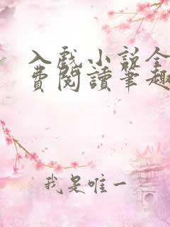 入戏小说全文免费阅读笔趣阁