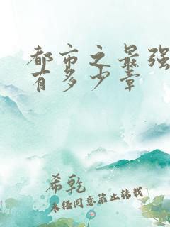 都市之最强狂兵有多少章