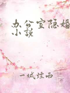 办公室隐婚这本小说