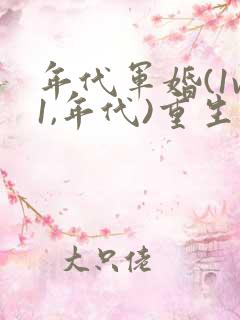 年代军婚(1v1,年代)重生