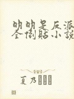 明明是反派女主全倒贴小说阅读