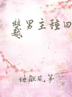 双男主种田文穿越