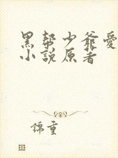 黑帮少爷爱上我小说原著