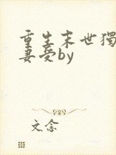 重生末世独宠男妻受by