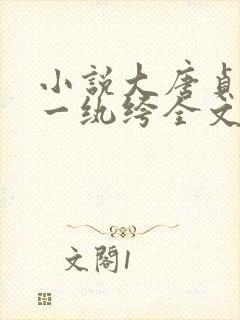 小说大唐贞观第一纨绔全文阅读