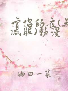 僧侣的夜(无删减版)动漫