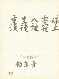 重生八零嫁给硬汉后被宠上天