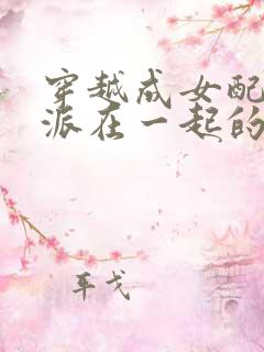 穿越成女配和反派在一起的小说