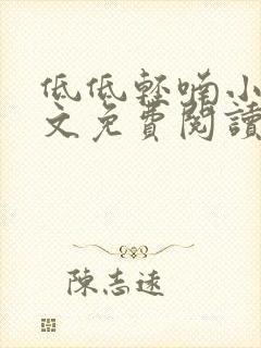 低低轻喃小说全文免费阅读笔趣阁