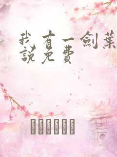 我有一剑叶观小说免费