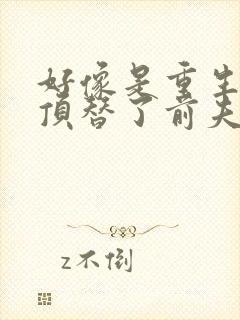 好像是重生后我顶替了前夫白月光