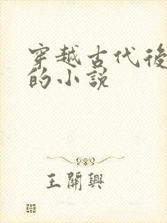 穿越古代后娘类的小说