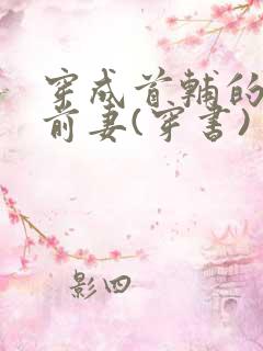 穿成首辅的炮灰前妻(穿书)