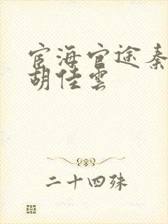 宦海官途秦峰和胡佳云