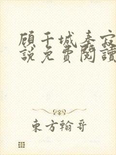 顾千城秦寂言小说免费阅读笔趣阁