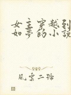 女主穿越到宁安如梦的小说