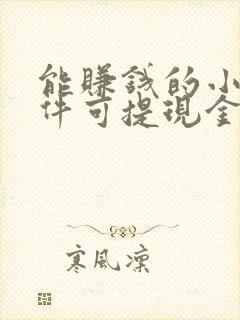 能赚钱的小说软件可提现金到微信