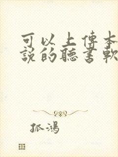 可以上传本地小说的听书软件