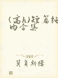 (高h)短篇纯肉合集
