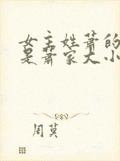 女主姓萧的小说是萧家大小姐