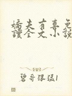 娇夫有喜免费阅读全文小说