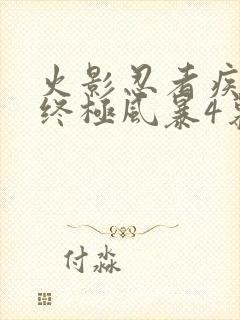 火影忍者疾风传终极风暴4慕留人传