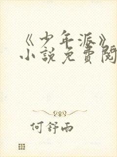 《少年派》原著小说免费阅读