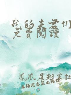 我的夫君们全文免费阅读