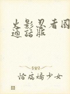 火影忍者国语普通话版