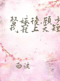 替嫁后,顾少把我宠上天短剧