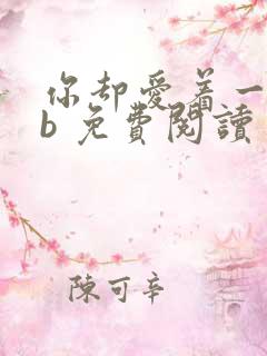 你却爱着一个sb 免费阅读