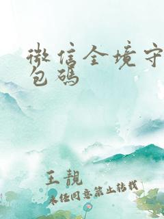 微信全境守卫礼包码