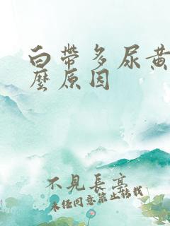 白带多尿黄是什么原因