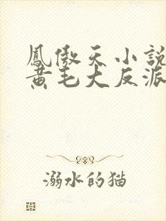 凤傲天小说里的黄毛大反派也想要幸福漫画