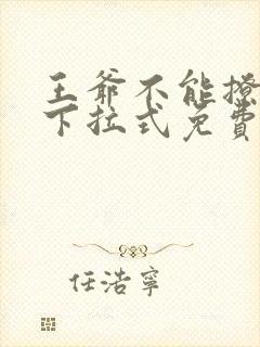 王爷不能撩漫画下拉式免费六漫画
