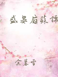 盛晏庭苏锦小说