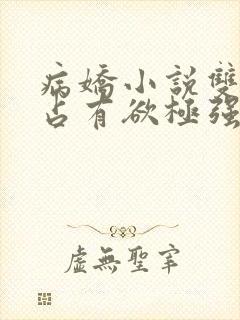 病娇小说双男主占有欲极强囚宠干净