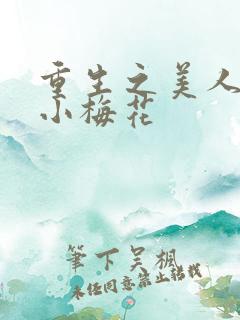 重生之美人事君小梅花