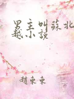 男主叫苏北的穿越小说