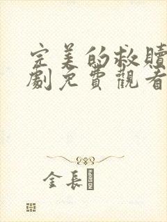 完美的救赎电视剧免费观看全集高清