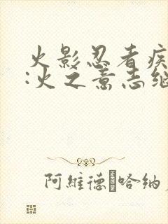 火影忍者疾风传:火之意志继承者