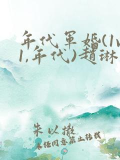 年代军婚(1v1,年代)赵琳