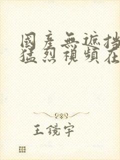 国产无遮挡免费猛烈视频在线观看