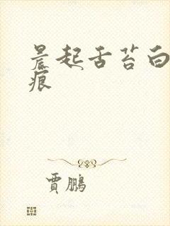 晨起舌苔白腻齿痕