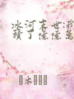 冰河末世:我囤积了亿亿万物资完结版