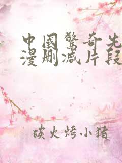 中国惊奇先生动漫删减片段