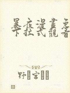 暴夜漫画免费版下拉式观看漫画新版本