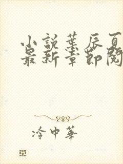 小说叶辰夏若雪最新章节阅读