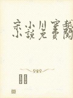 宋小川穿越主角小说免费阅读