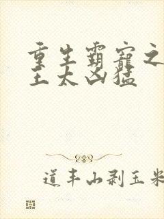 重生霸宠之摄政王太凶猛